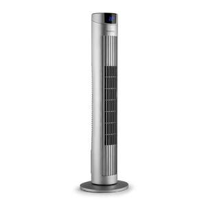 Klarstein SKYSCRAPER 2G, 40W, TORONY VENTILÁTOR ÉRINTŐVEZÉRLÉSSEL, ILLÓOLAJ, TÁVIRÁNYÍTÓ, EZÜST kép