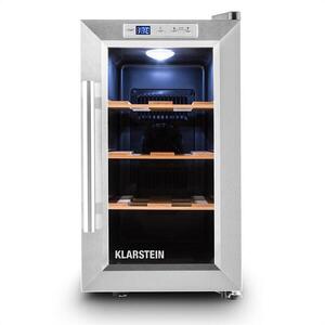 Klarstein Piccola Reserva borhűtő, 8 üveg, fa polcok kép
