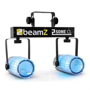 Beamz 2-Some Clear LED fényszett, RGBW, mikrofon kép
