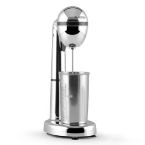 Klarstein van Damme, ezüst, 100W, keverő/mixer italok készítésére, 450ml-es pohár rozsdamentes acélból kép