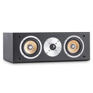 Auna Linie 501 CS-BK passzív center hangfal, 120 W, fekete kép
