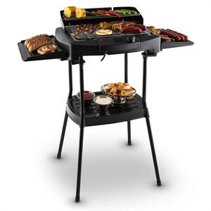 OneConcept Dr. Beef II asztali és álló elektromos grillező, 2000 W, termosztát kép