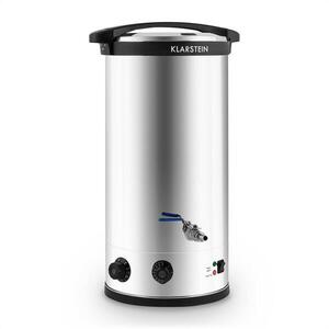 Klarstein Beerfest sörfőző készülék, maláta forraló üst, 2500 W, 30 l, dupla fal, nemesacél kép