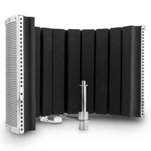Auna Pro MP32 MKII, ezüst, mikrofon abszorber, adapterekkel együtt kép