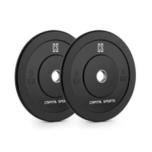 Capital Sports Resilior tárcsasúly pár, kemény gumi, 5kg kép
