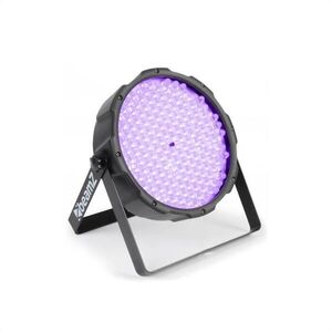 Beamz FlatPAR, 186 x 10 mm, PAR reflektor, UV LED, DMX kép