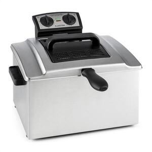 Klarstein QuickPro XXL 3000, fritőz, 3000 W, 5 l, 1, 5 kg, időzítő, rozsdamentes acél kép