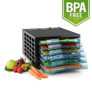 Klarstein Fruit Jerky 6 Basic, szárítógép, dehidrátor, 630 W, 6 emelet kép