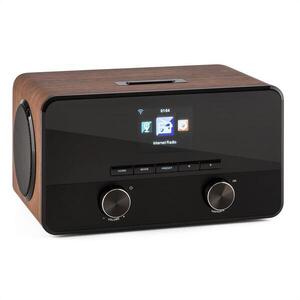 Auna Connect 100 internet rádió, média lejátszó, bluetooth, WLAN, USB, AUX, soros kimenet kép