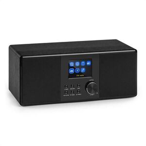 Auna Connect 120 internet rádió, bluetooth, WLAN, DAB/DAB+, FM, RDS, USB, AUX kép