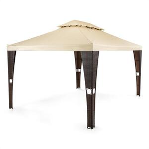 Blumfeldt AVIGNON, 3X4M, KERTI PAVILON, LUGAS, POLIRATTAN, POLIÉSZTER, FESZÍTŐKÖTÉL MELLÉKELVE kép