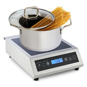 Klarstein Induuk indukciós főzőlap, Ø 22 cm, 500-3500 W, catering, nemesacél kép