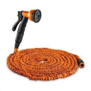 DURAMAXX Flex 22, narancssárga, flexibilis kerti locsolócső, 8 funkció, 22, 5 m kép