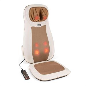 KLARFIT Nukuoro, bézs, ülő masszázsmatrac, shiatsu masszázs, 3 masszázs zóna kép