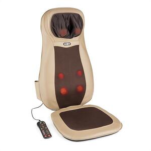 KLARFIT Nukuoro, barna, ülő masszázsmatrac, shiatsu masszázs, 3 masszázs zóna kép