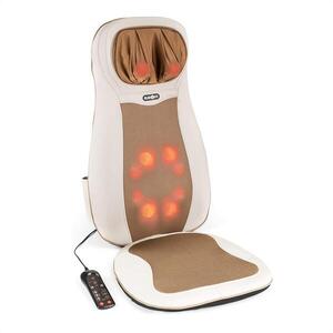 KLARFIT Niuwe, bézs, ülő masszázsmatrac, shiatsu masszázs, 3 masszázs zóna kép