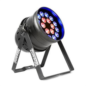 Beamz BPP210 LED PAR reflektor 64, 18 x 12 Wattos 4 az 1-ben LED dióda, távirányító kép