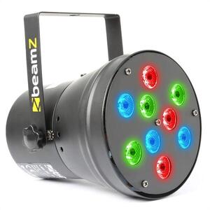 Beamz beam Z LED Par36 Spot LED fényhatás, 9 x 1W, RGB, DMX kép