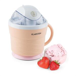 Klarstein IceIceBaby, krémes narancs, fagylaltkészítő gép, 0, 75 l, fogantyú, 7, 3-9, 5 W kép