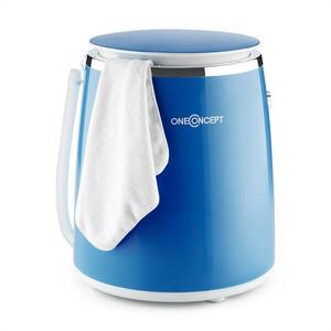 OneConcept Ecowash-Pico mini mosógép, centrifuga funkció, 3, 5 kg, 260 W, kék kép