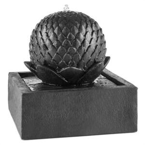 Blumfeldt Zen Garden napelemes kerti szökőkút, 2W szolár panel, bazalt hatás kép