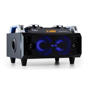 Ibiza SPLBOX120, 120 W, audio rendszer hangfalakkal, bluetooth, USB/SD, FM, LED kép