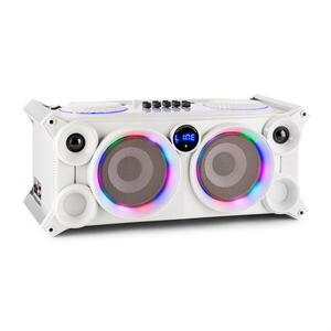 Ibiza SPLBOX200, 200 W, hordozható audio rendszer, bluetooth, USB/SD, LINE, FM, LED kép