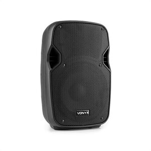 Vonyx AP800, fekete, hi-end 10" passzív hangfal, 200 W, 35 mm-es karima állványra kép