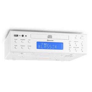 Auna KRCD-150, beépíthető konyhai rádió, CD, USB, AUX, FM, RDS, riasztás, távirányító kép