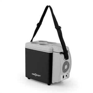 OneConcept Roadtrip Mini termo hűtődoboz, 6l, 12V, adapter, szivargyújtó, fekete kép