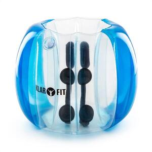 KLARFIT Bubball KB Bubble Ball, buborékfoci gyerekeknek, 75x110cm, EN71P PVC, kék kép