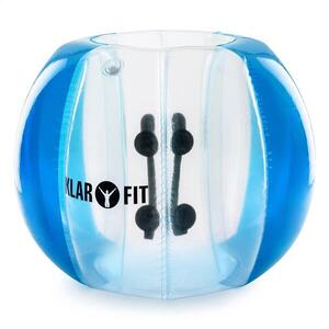 KLARFIT Bubball AB Bubble Ball, buborékfoci felnőtteknek, 120x150cm, EN71P PVC, kék kép