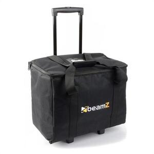Beamz ACR-16, soft case, egymásba rakható táska, szállításra, kerekekkel, trolley 41x36x25, 5cm (SzxMxM), fekete kép