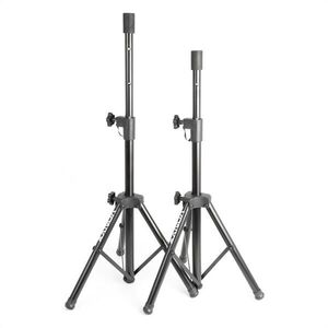 Vonyx PA hangfal állvány pár, 2 x hangfal állvány, 69-135 cm-es karima, fekete kép