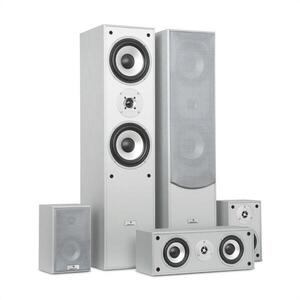 Auna Surround hangszóró szett házimozihoz 335W RMS ezüst kép