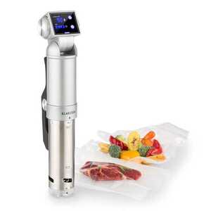Klarstein Quickstick Pro, Sous-Vide keringető, pumpa, 3D Streamline Heating technológia, 0-90 °C, ezüst kép