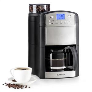 Klarstein Aromatica kávéfőző, daráló, 10 csésze, üveg kancsó, aroma+, nemesacél kép