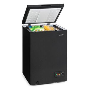 Klarstein Iceblokk 100, fagyasztóláda, 100 l, 75 W, A+, fekete kép