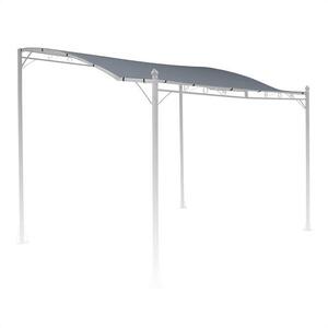 Blumfeldt Allure Roof Grau, pót tető az Allure pergolához , 3 x 2, 5 m, szürke kép