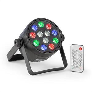 Beamz PLS25 Par, LED reflektor, 12 x 1 W RGBW LED dióda, akkumulátor, távirányító kép