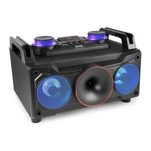 Fenton MDJ110 MÉDIALEJÁTSZÓ, USB, SD, BLUETOOTH, AUX-IN, 120 W-OS ERŐSÍTŐ, 6, 5" WOOFER, RGB LED kép