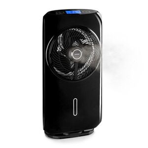 Klarstein Cool Tropic, álló ventilátor párásítóval, 48 W, 2820 m³/h, fekete kép