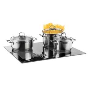 Klarstein Virtuosa Flex 60, indukciós főzőlap, 4 zóna, 7200W, beépíthető, fekete kép
