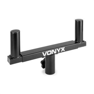Vonyx WMS-03, dupla hangszóró állvány, 2x35 mm-es rögzítés, 40 kg, fekete kép