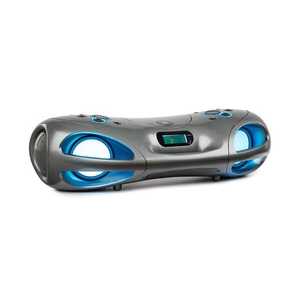 Auna Spacewoofer, boombox, CD lejátszó, FM rádió, bluetooth, távirányító, szürke kép