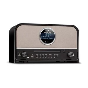 Auna Columbia, DAB rádió, 60 W max., CD, DAB+/FM tuner, BT, MP3, USB, fekete kép