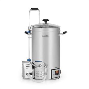 Klarstein Brauheld 15, sörfőző üst, 15 liter, 30 - 140 °C, keverőpumpa, nemesacél kép