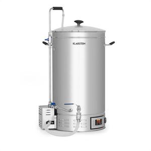 Klarstein Brauheld 45, sörfőző üst, 45 liter, 30 - 140 °C, keverőpumpa, nemesacél kép