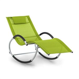 Blumfeldt Westwood, hintaágy, ergonomikus, alumínium keret, hintaszék zöld kép