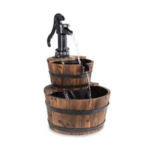 Blumfeldt Cascada, vízeséses szökőkút, 2 emelet, 12 W, 600 l/óra, fa, barna kép